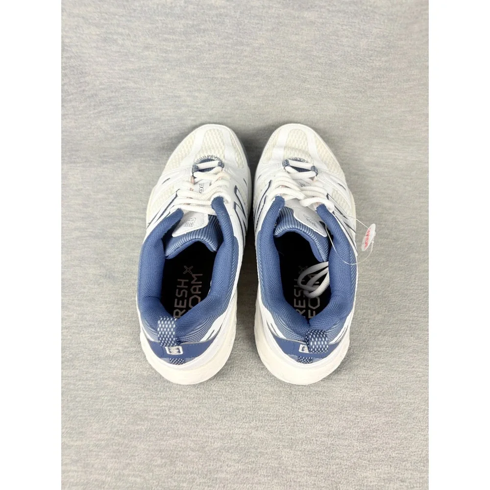 New Balance Fresh Foam X 1007 Tennis Sneakers Womens 8.5 W White Blue Pickleball